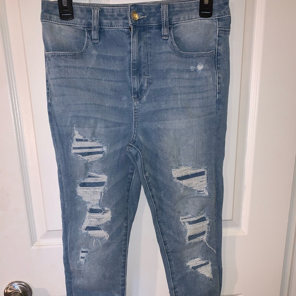 American eagle high rise jeans